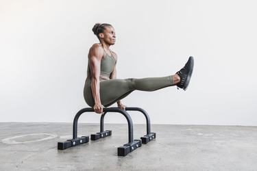 Nobull High-Rise Matte Women's Tights Olive | Australia (MO9840)